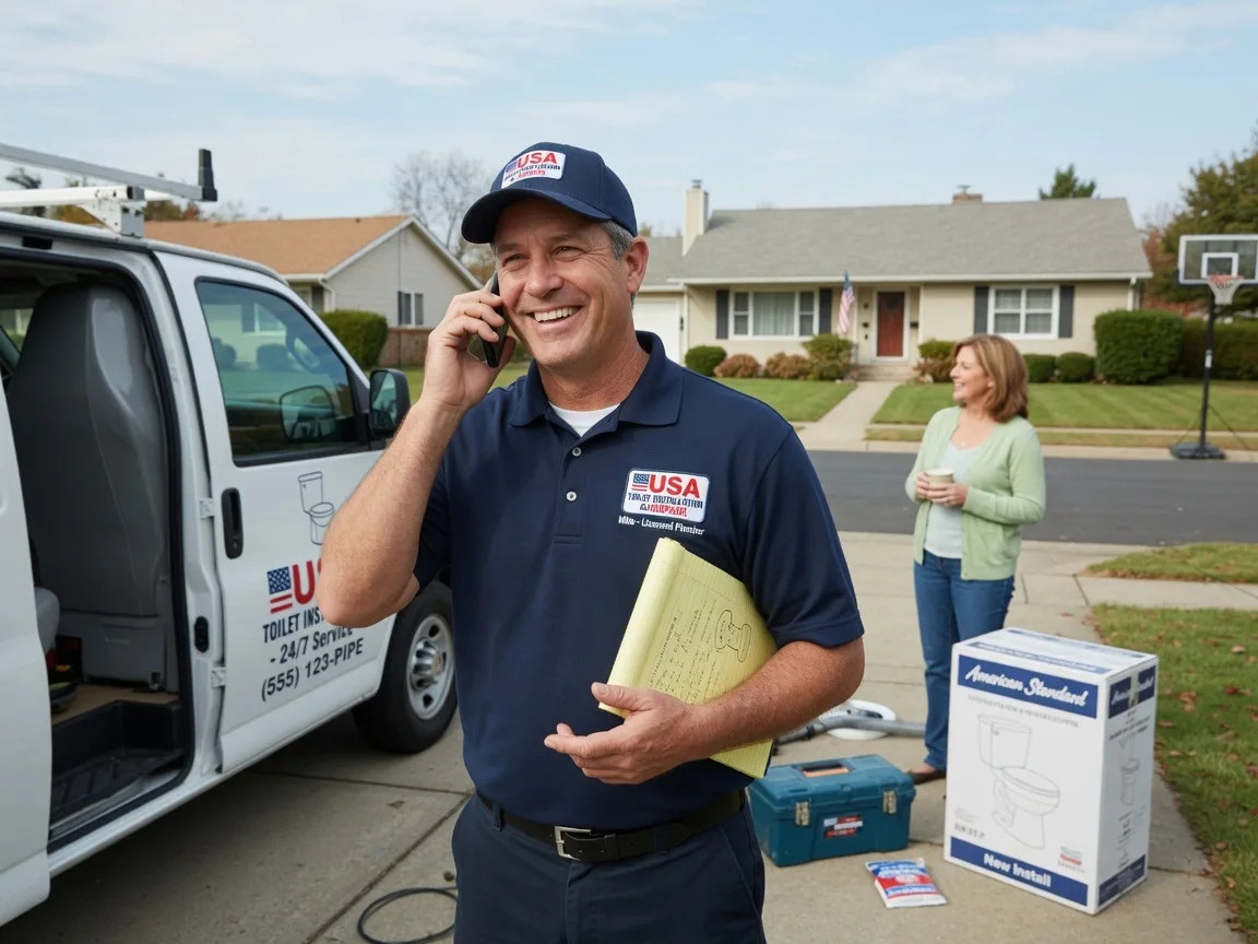 Toilet Installation Portsmouth, IA FAQs
